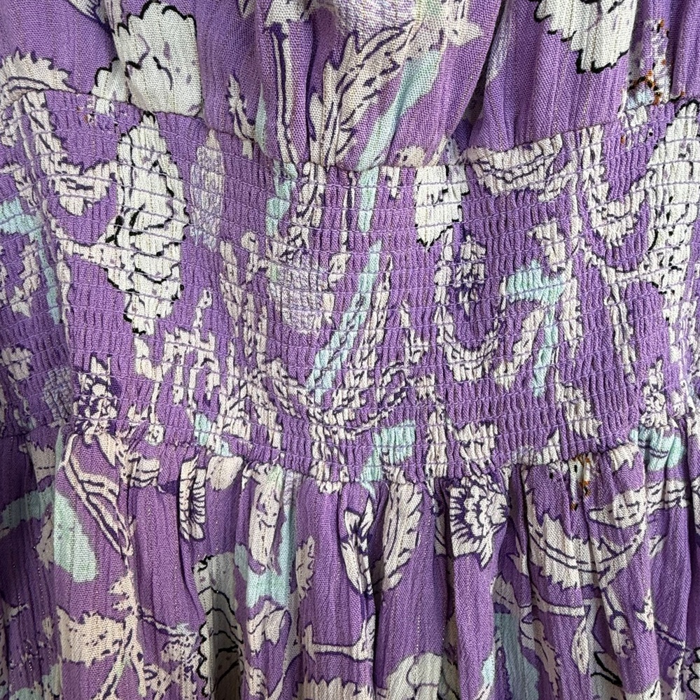 Boho Floral Mini Dress - Picture 7 of 12